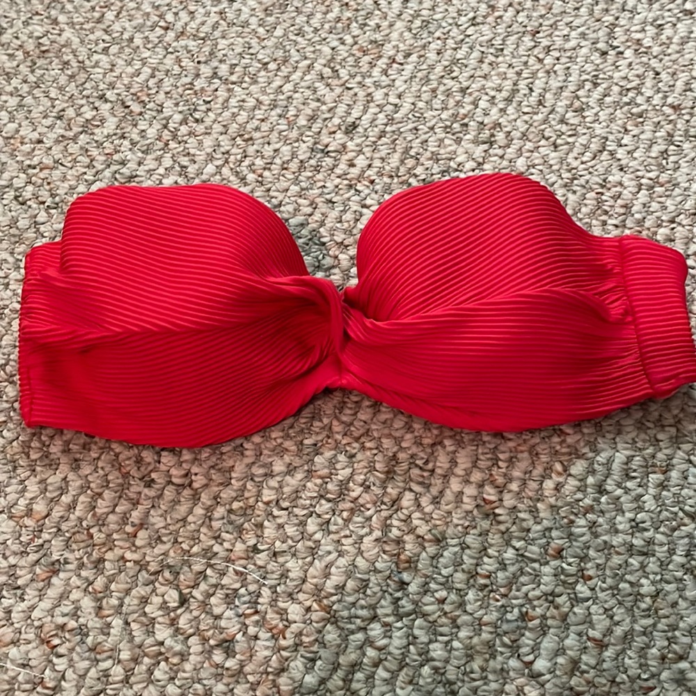 Bandeau bathing suit top